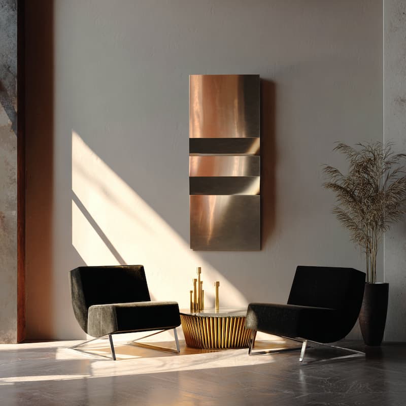Minimalist Metallic Sheer